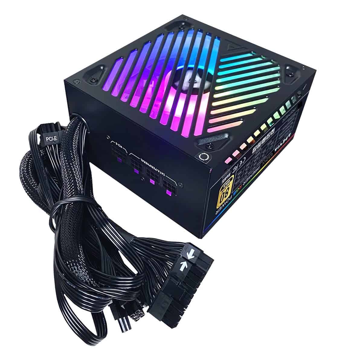 Fuente de Alimentación Apevia ATX-PM650W Premier 650W