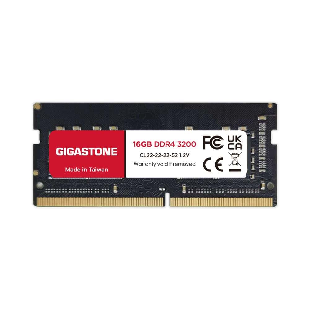 Memoria RAM DDR4 para Laptop GIGASTONE de 16GB a 3200MHz