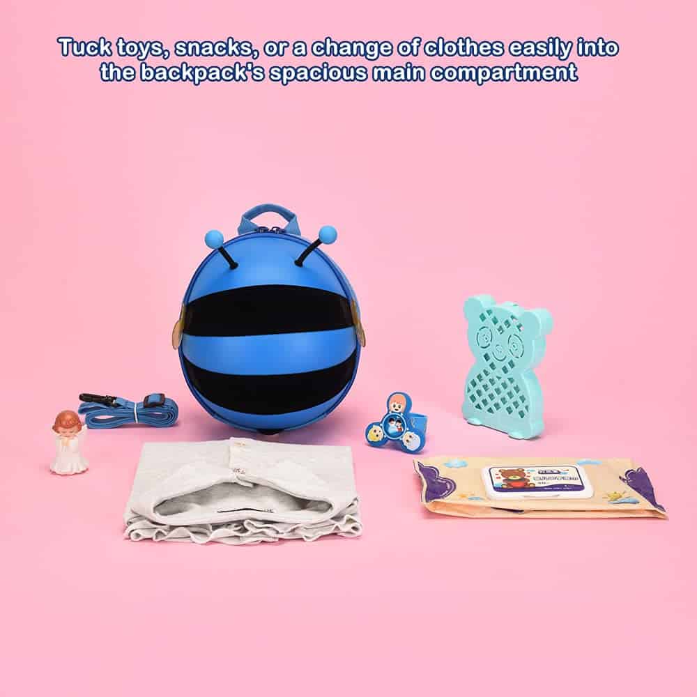 Mochila con correa para niños pequeños, Mochila de abeja - Imagen 9