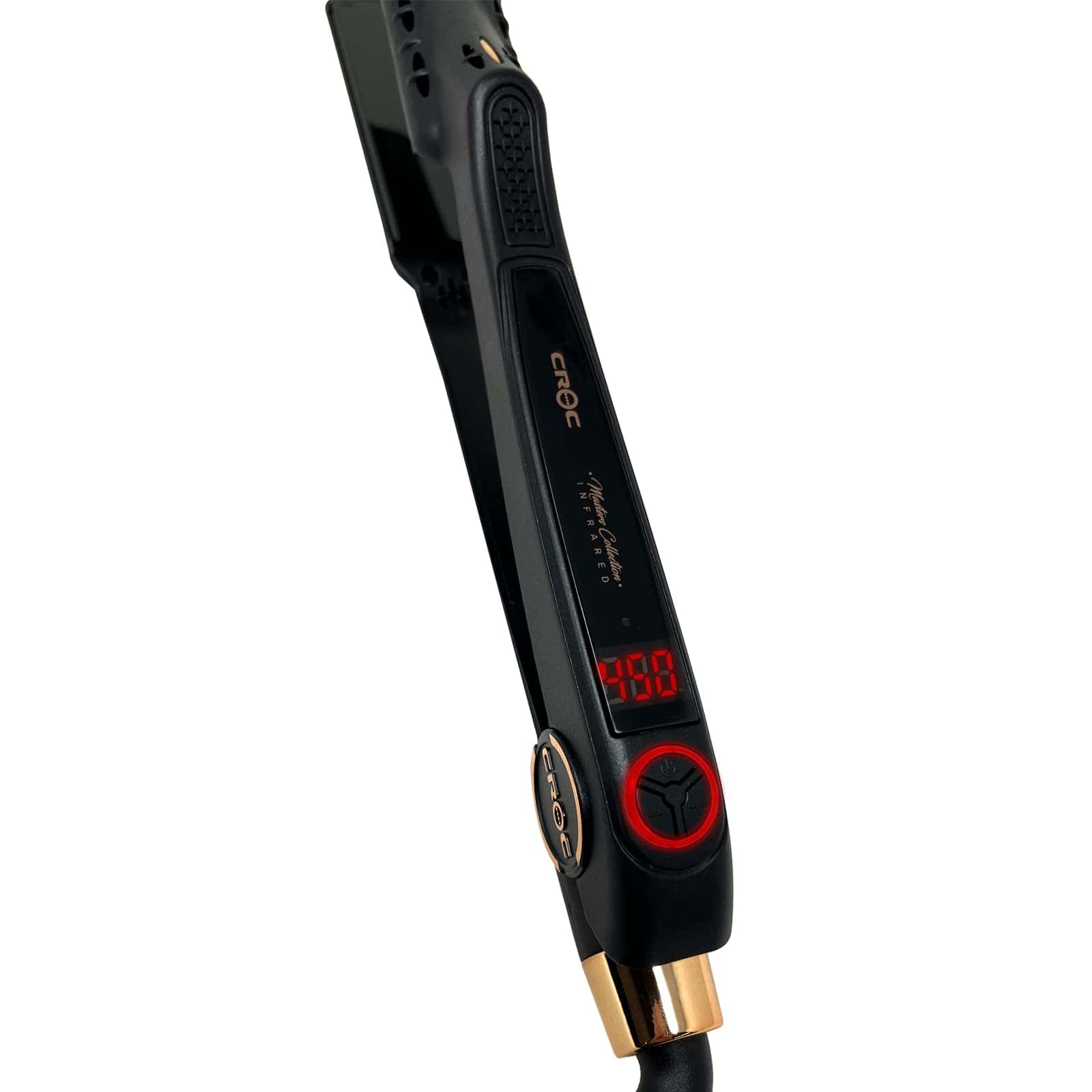 Plancha para el cabello de Titanio Negro Infrarrojo CROC - Imagen 7