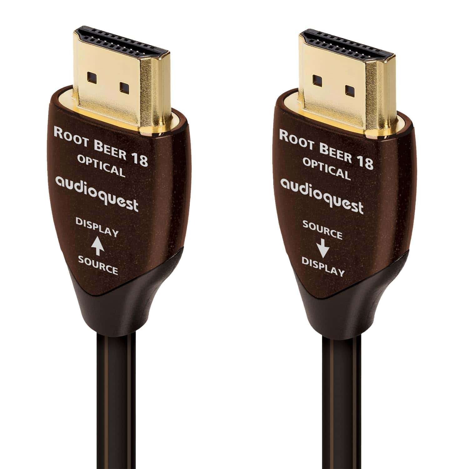 Cable HDMI AudioQuest Root Beer 18 2.0b - Ultra HD 4K/8K,