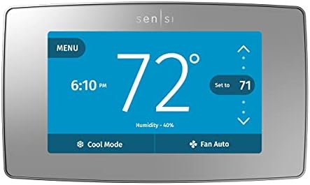 Termostato inteligente Emerson Thermostats ST75S WiFi Gris