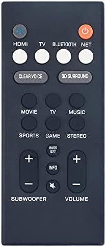 Control Remoto ZdalaMit para Barra de Sonido Yamaha -Negro