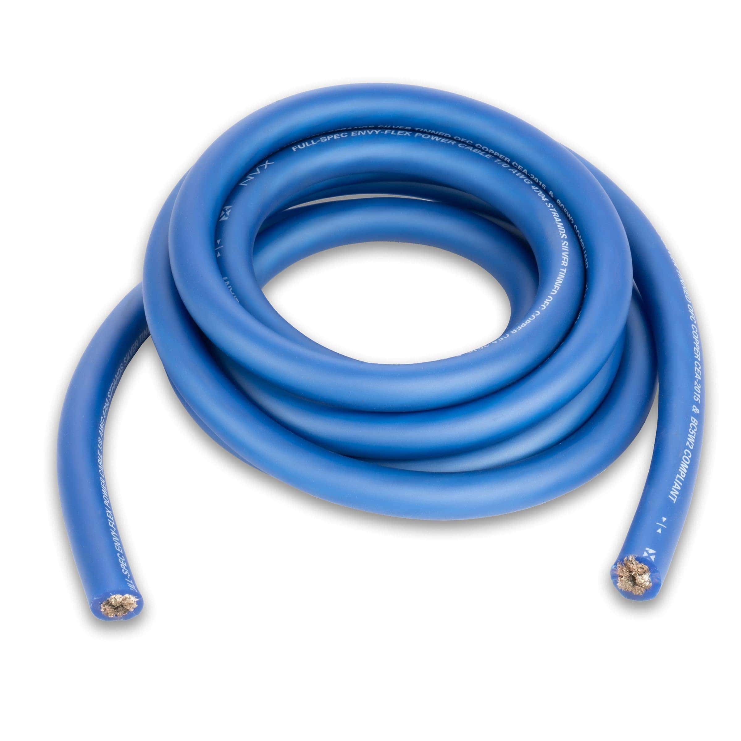 NVX XW0BL10 10 pies de Rollo de Cable de