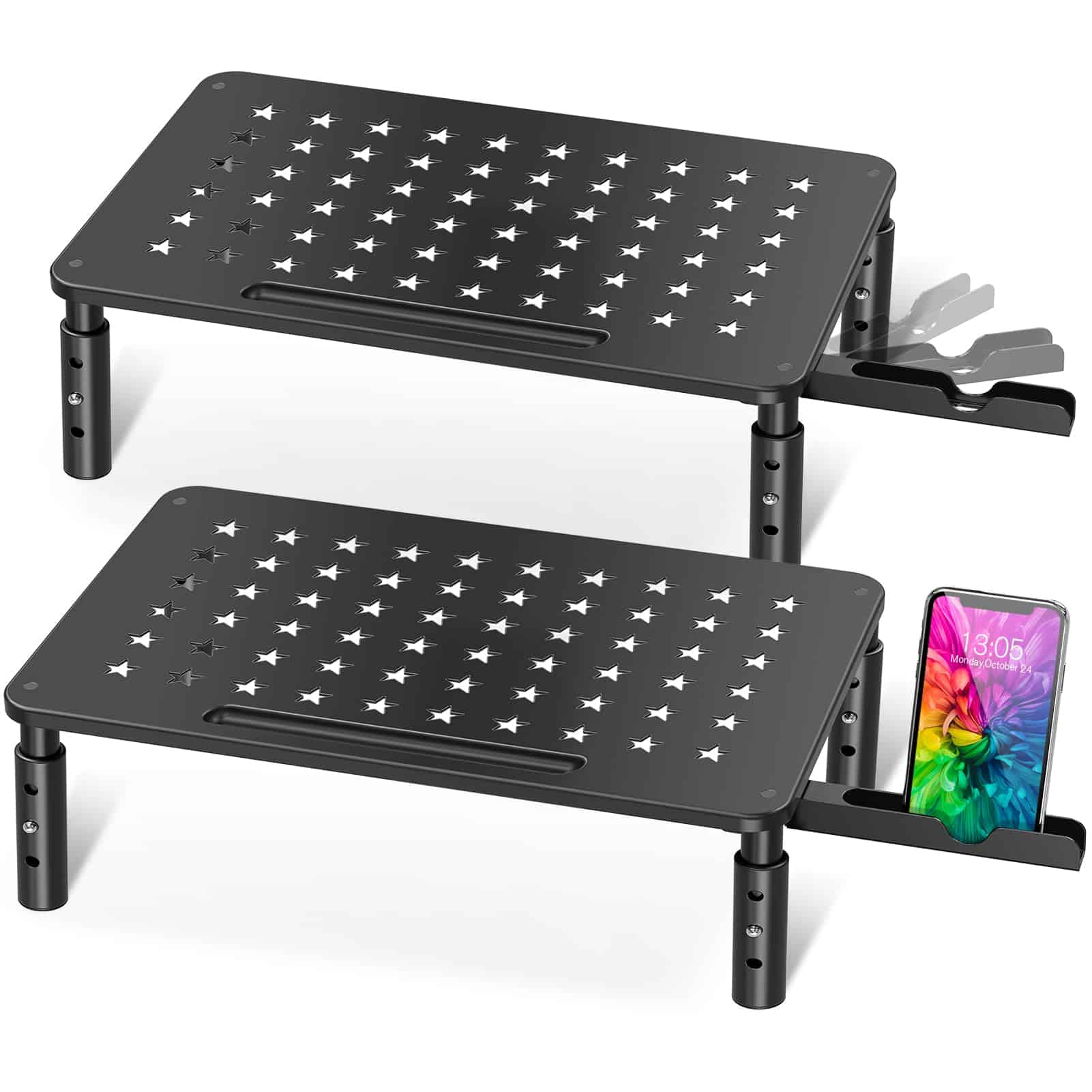 Zimilar 2 Pack Soporte Para Monitor, Soporte Ajustable En 3