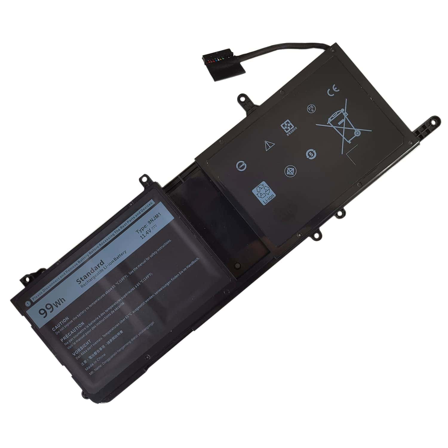 Batería de Repuesto para Laptop LIXIEKE 9NJM1 11.4V 99Wh
