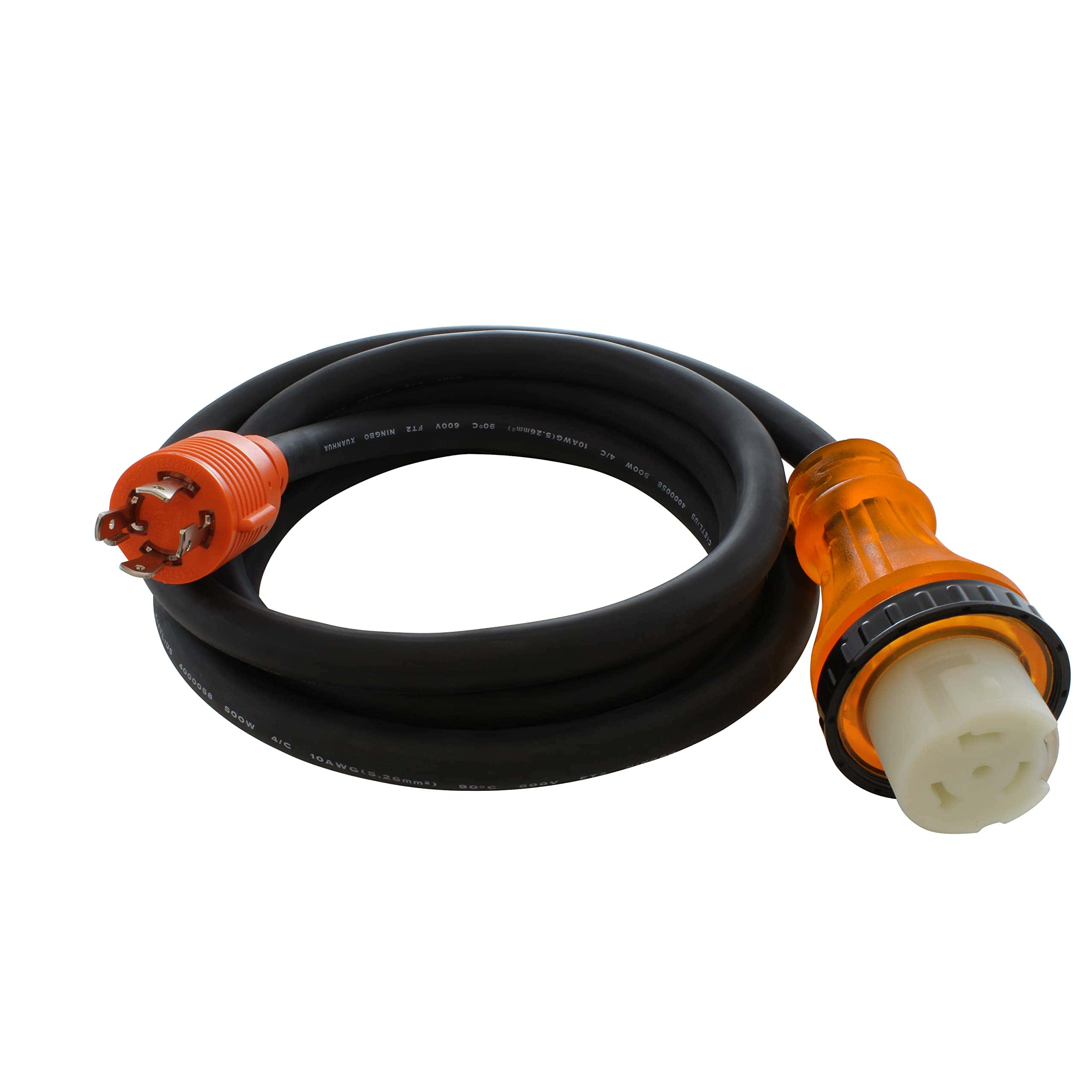 AC WORKS� Adaptador de Enchufe L14-30P 30A de Generador a