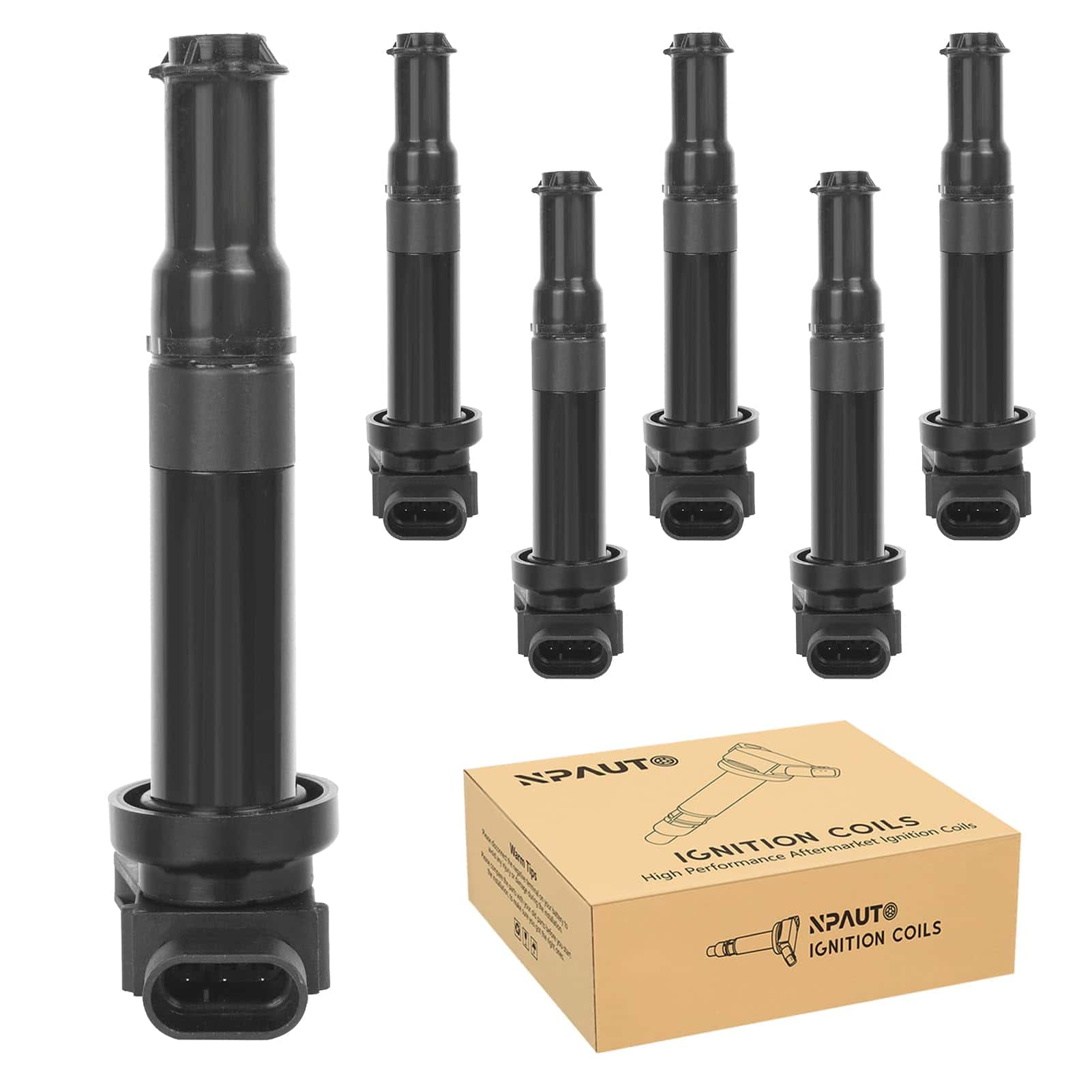 Paquete de bobinas de encendido NPAUTO compatibles con V6