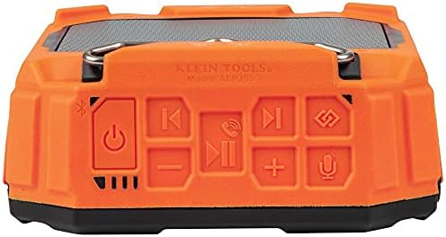 Bocina Portátil Klein Tools AEPJS3 Bluetooth 4.2 -Naranja - Imagen 8