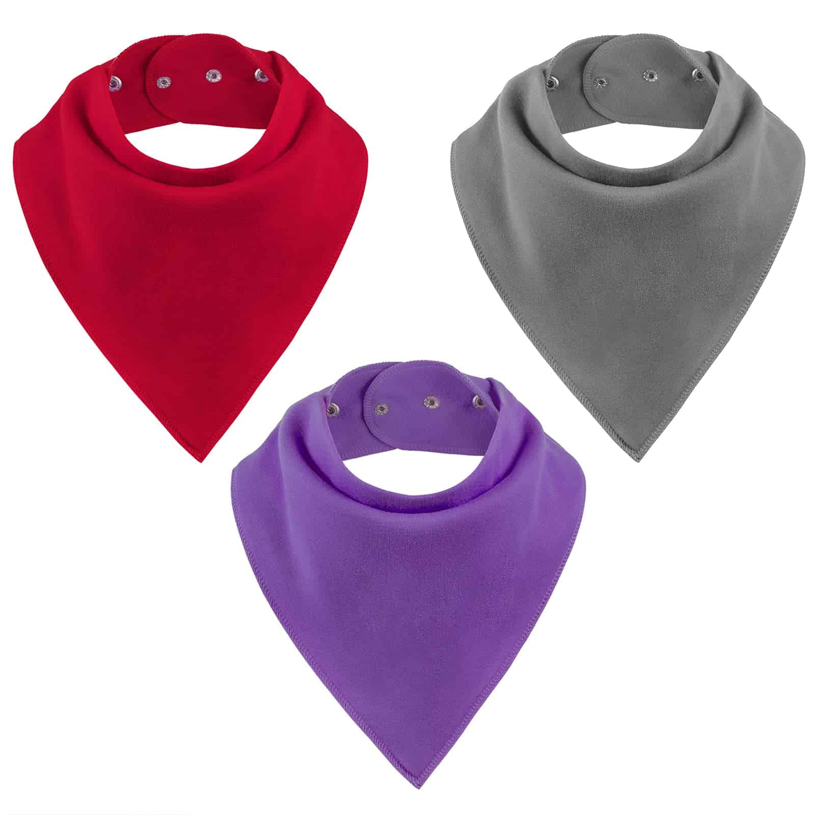 Pañuelos Bandana Babero Absorbentes para Adultos, Juego de