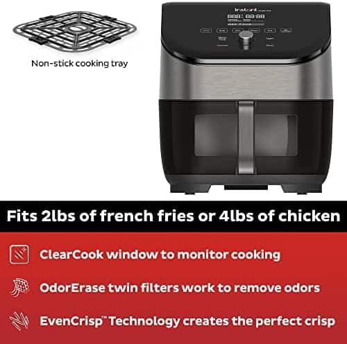 Freidora de Aire Instant Vortex Plus Cap 5.6 Lt -Negro - Image 3