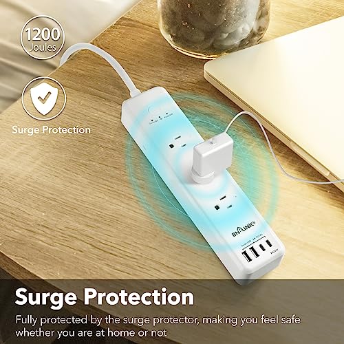 Tira de enchufe inteligente BN LINK con protector contra - Image 6
