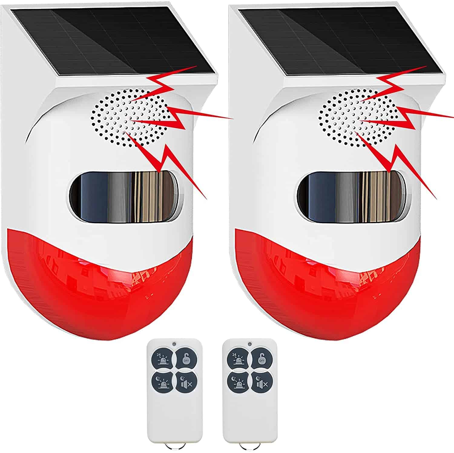 Alarma Solar de Sensor de Movimiento al Aire Libre ChunHee,