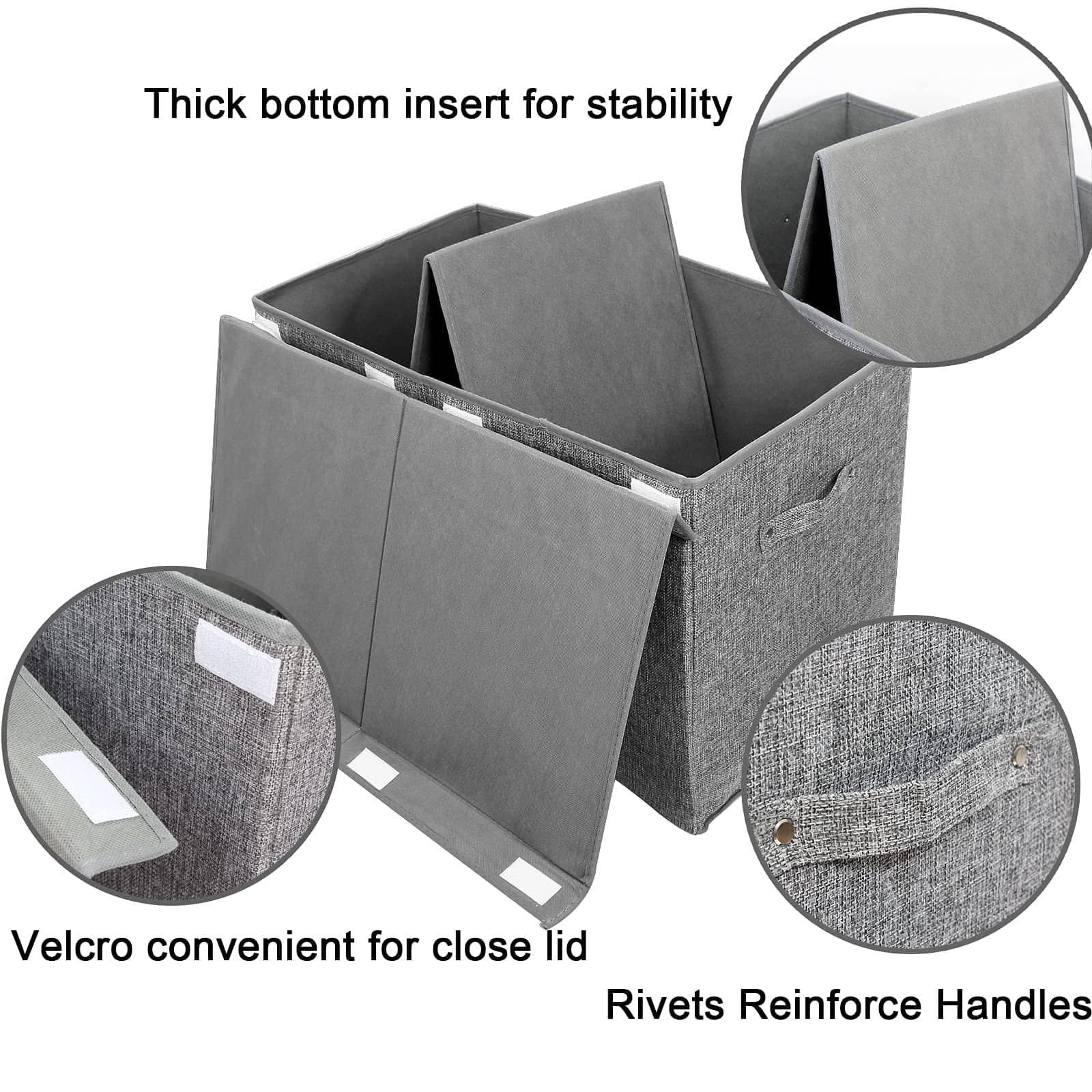 Caja Grande de Juguetes con Tapa, Organizador de - Image 4