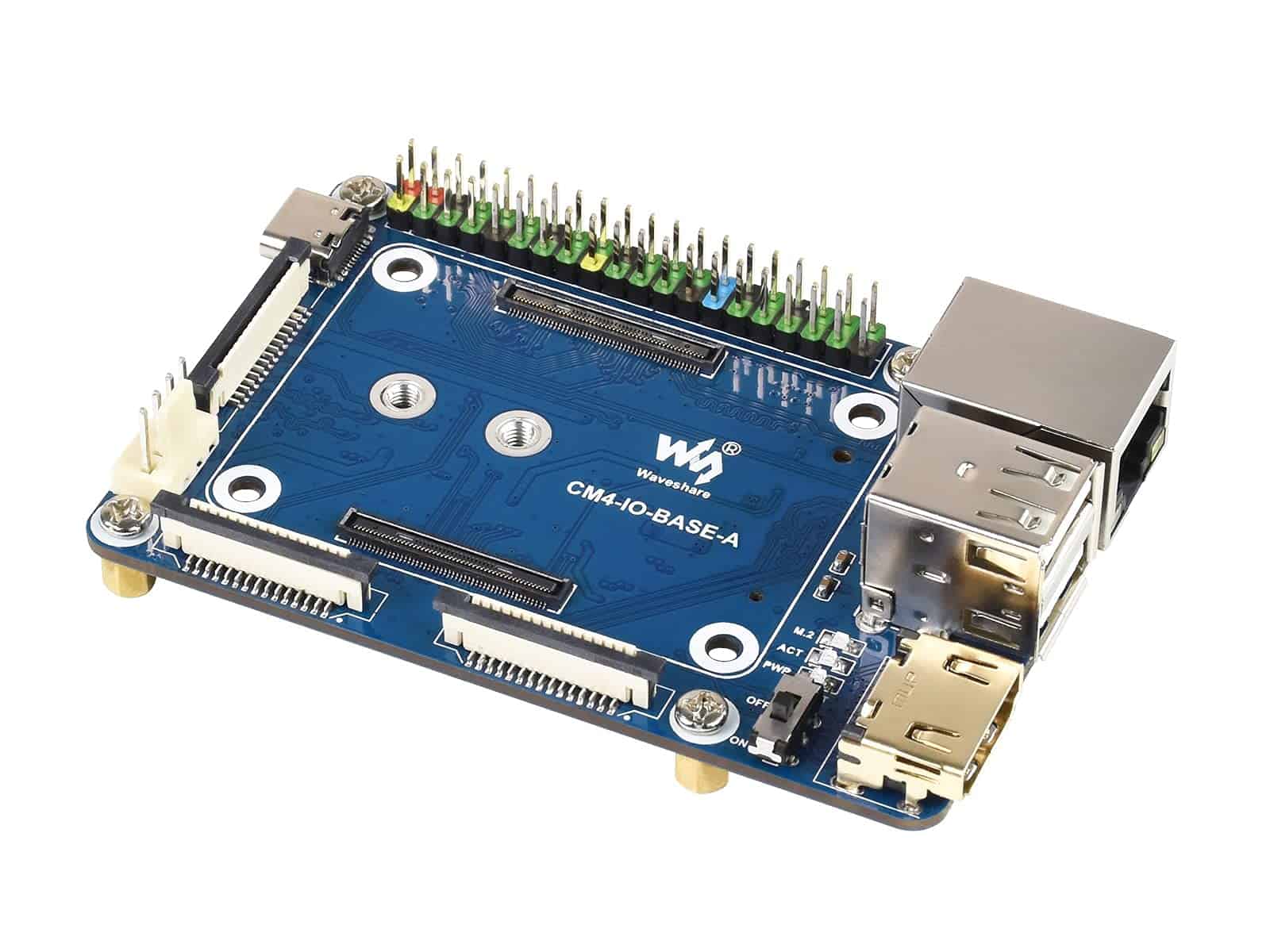 Base De Entradas Y Salidas Para Raspberry Pi Compute Module