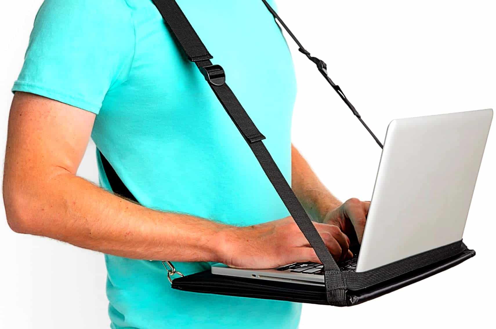 TopOffice Arnés para Laptop, Arnés Portátil de Pie,