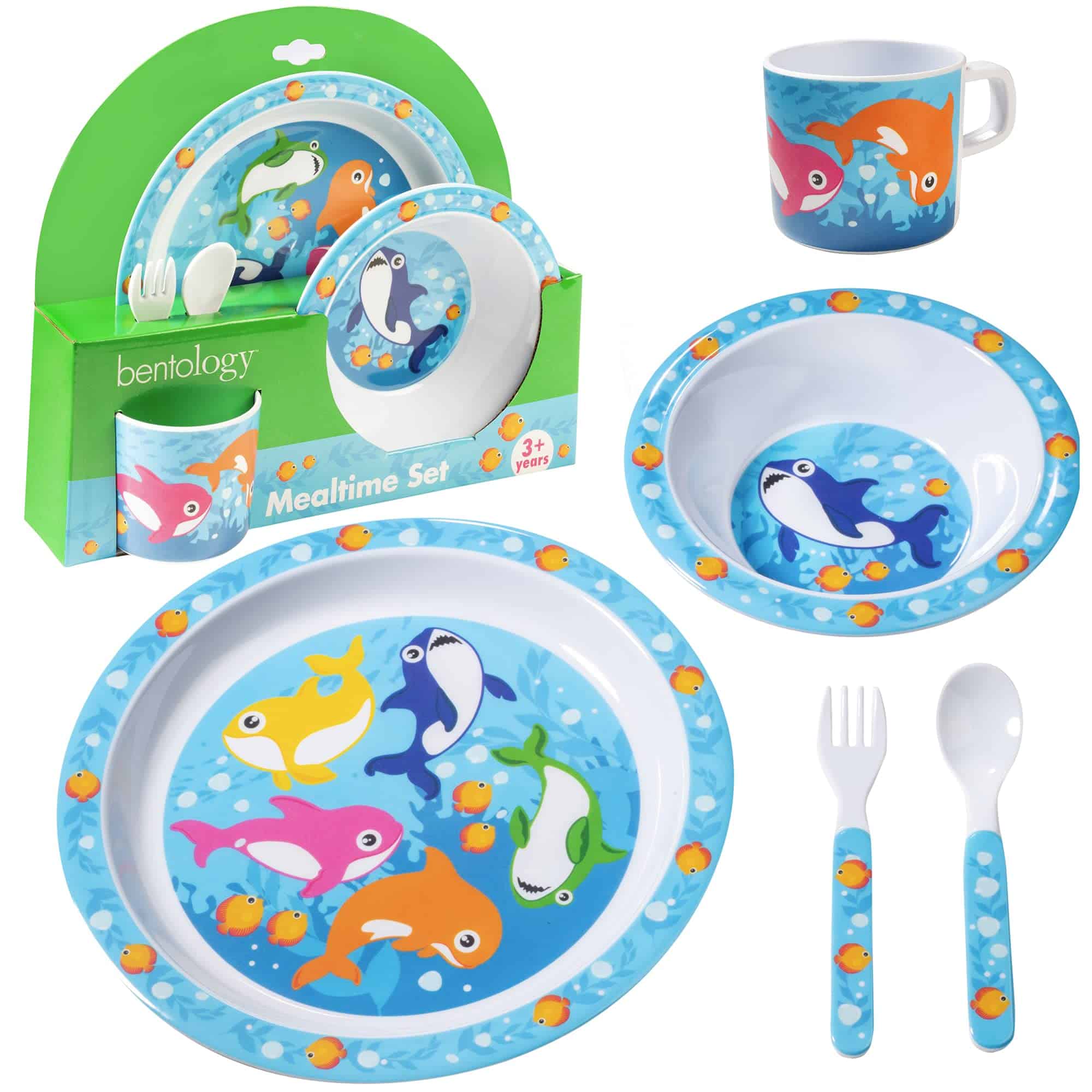 Juego de Alimentación para Niños y Bebés de 5 Piezas -