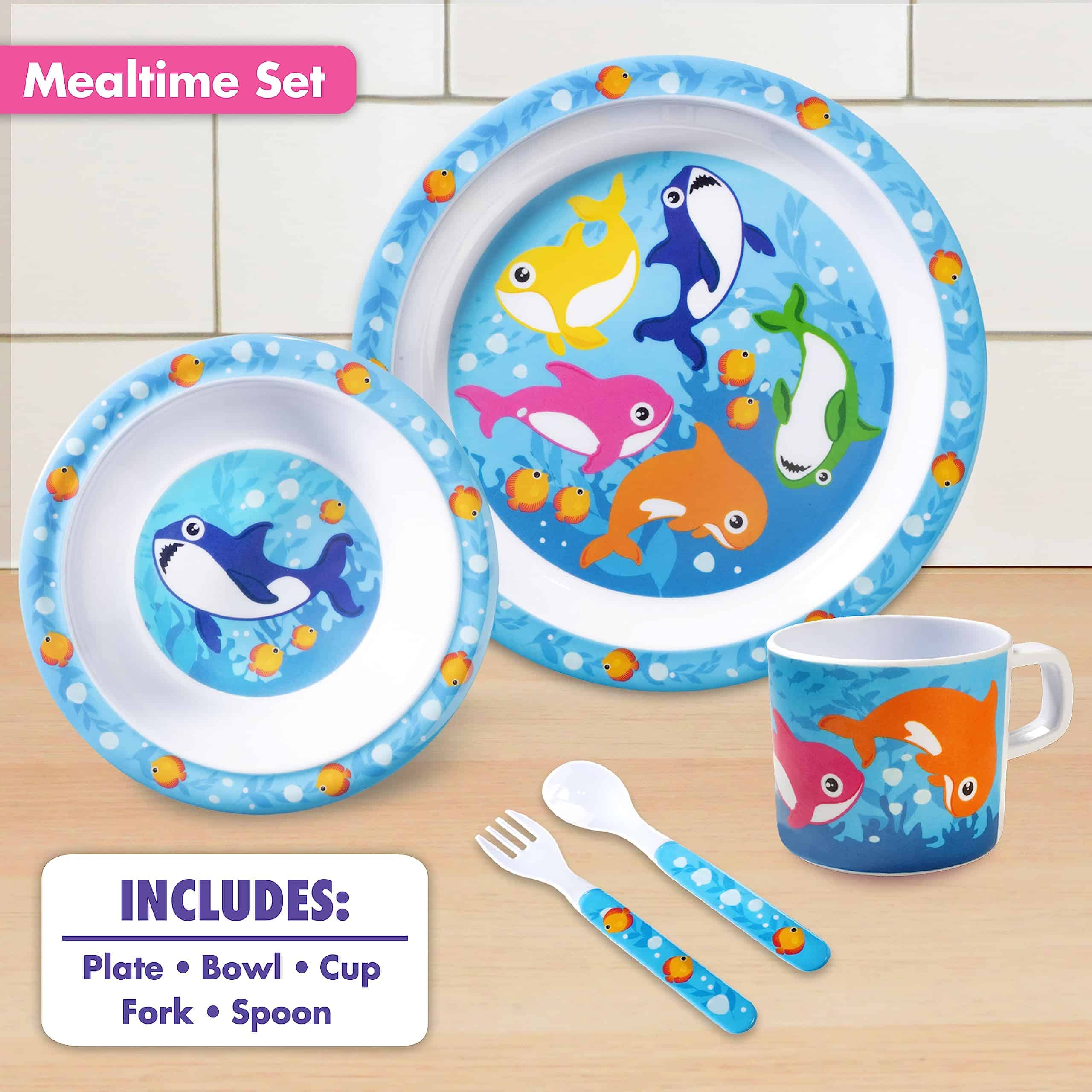 Juego de Alimentación para Niños y Bebés de 5 Piezas - - Image 3