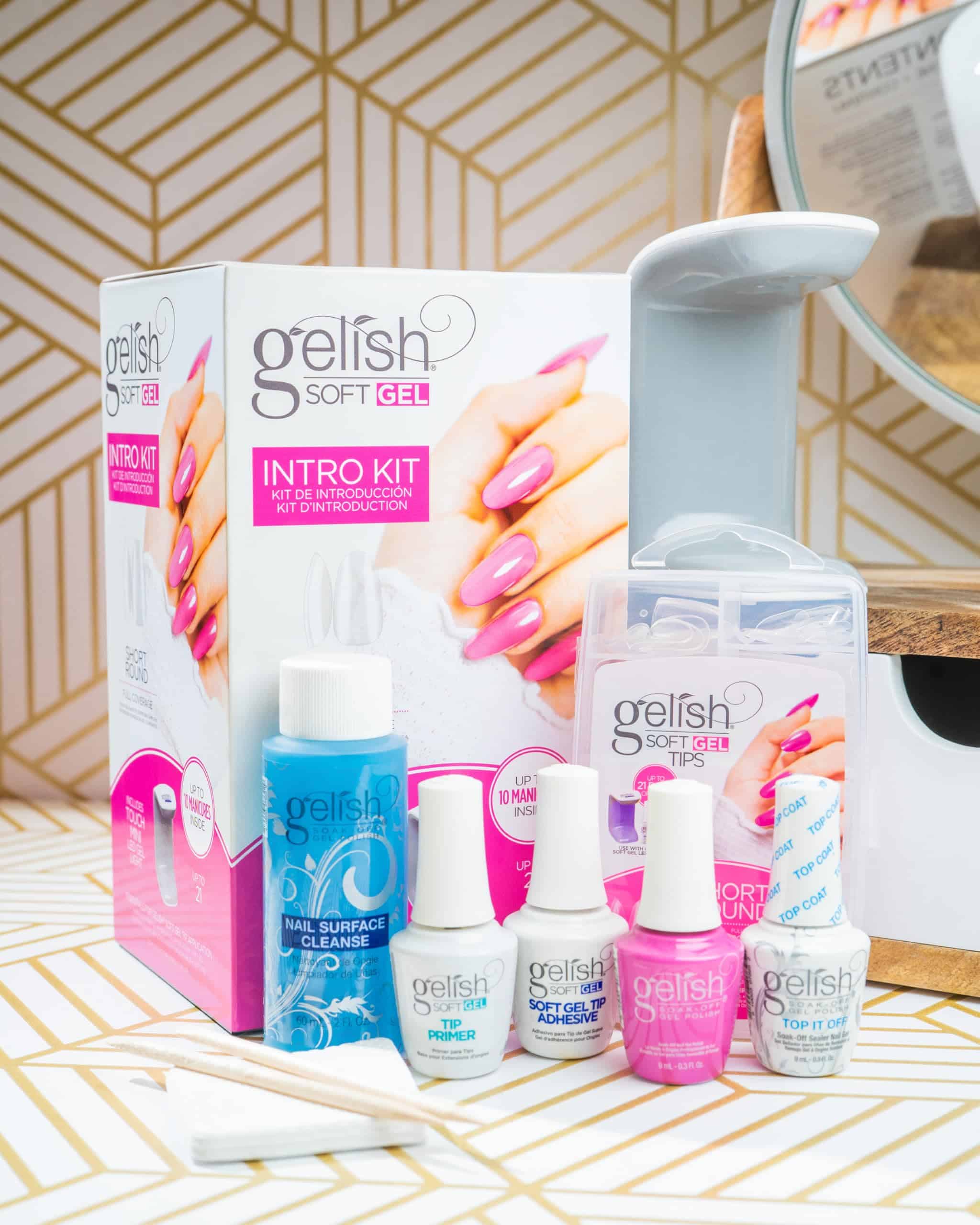 Kit de Inicio de Gelish Soft Gel - Tips de Gel Totalmente - Imagen 6