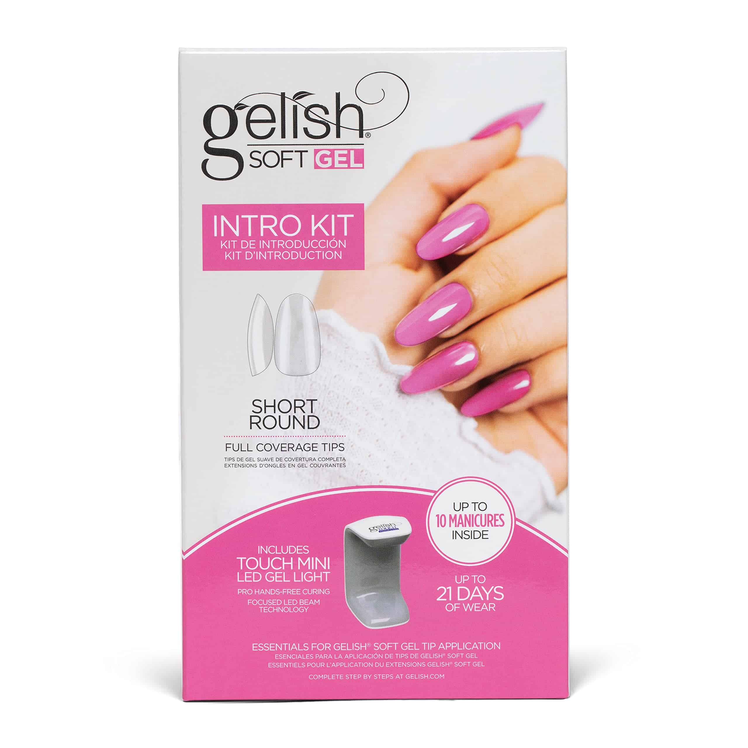 Kit de Inicio de Gelish Soft Gel - Tips de Gel Totalmente