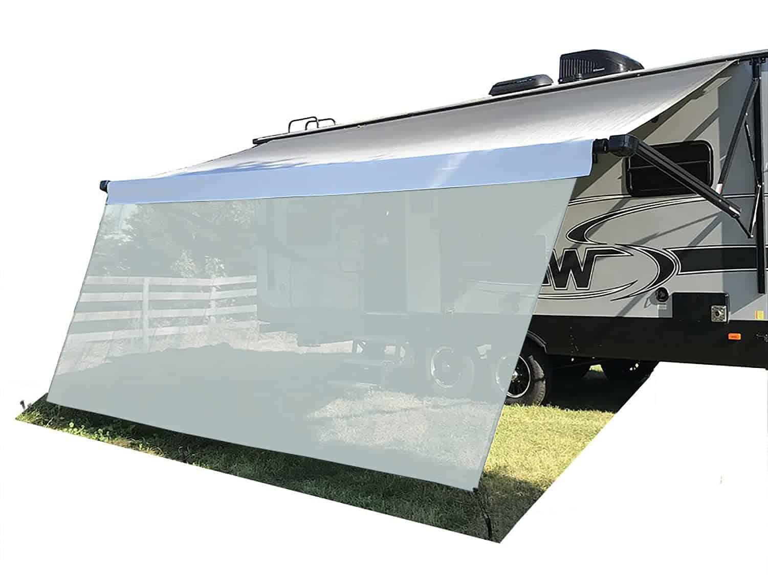 Tentproinc Toldo de protección solar para caravana RV 8' X