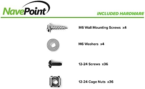 Rack Servidor NavePoint 6U Abierto 2 Postes hasta 60kg - Image 6