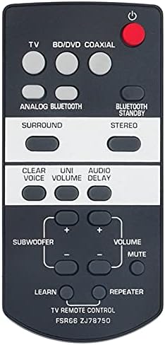 Control Remoto ZdalaMit para Barra de Sonido Yamaha -Negro