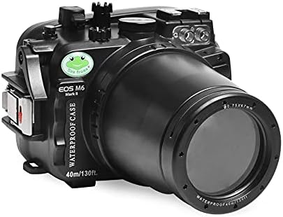 Funda Impermeable Sea Frogs para Canon EOS m6 Mark ll -Negro