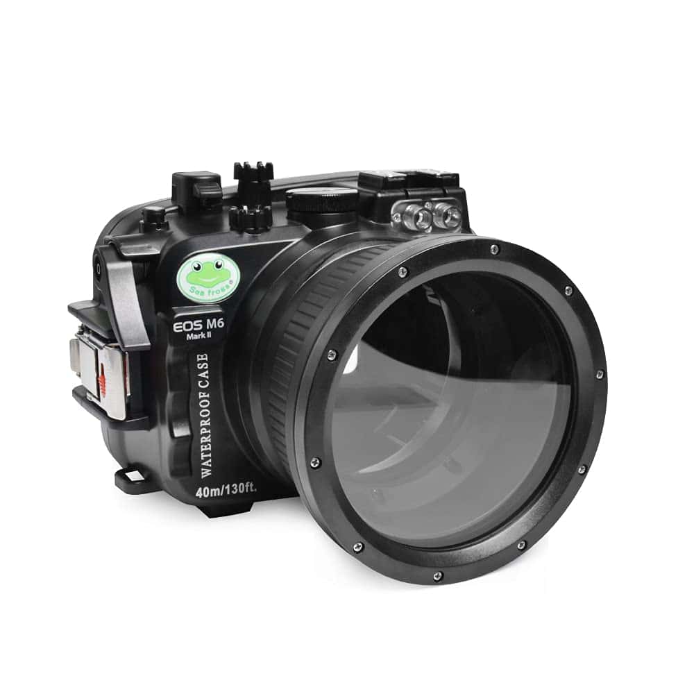 Funda submarina Sea Frogs compatible con Canon EOS M6 Mark