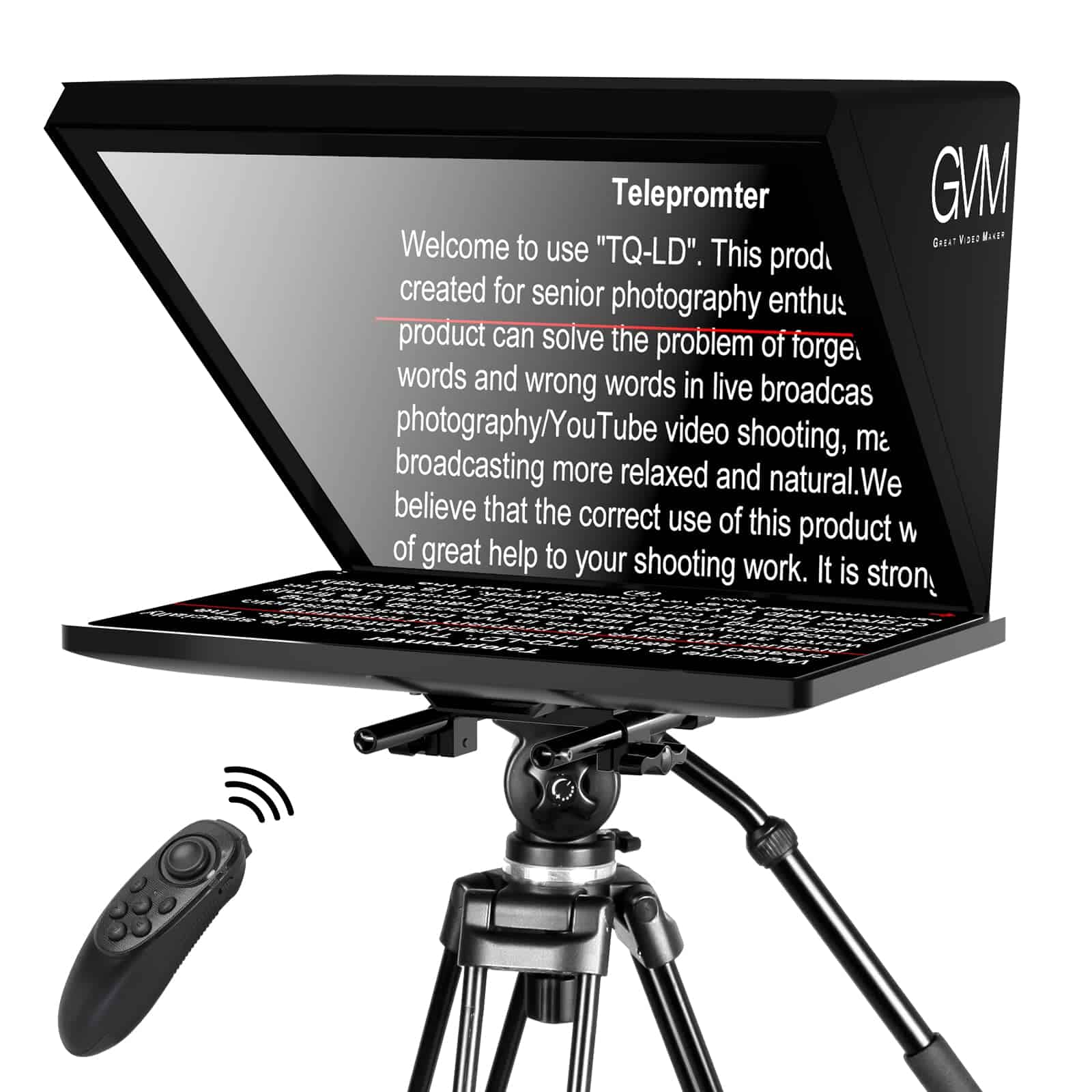Teleprompters GVM para Cámaras Digitales/Cámaras de Video