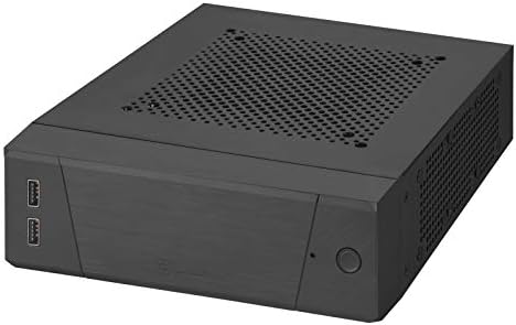 Carcaza PC SilverStone Technology SST-ML10B Mini-ITX -Negro