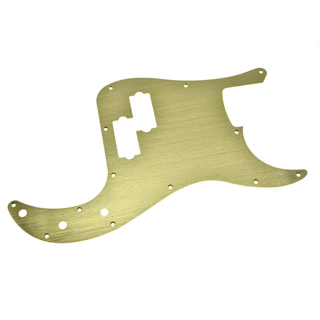 Pickguard de Metal de Aluminio Anodizado de - - Dorado