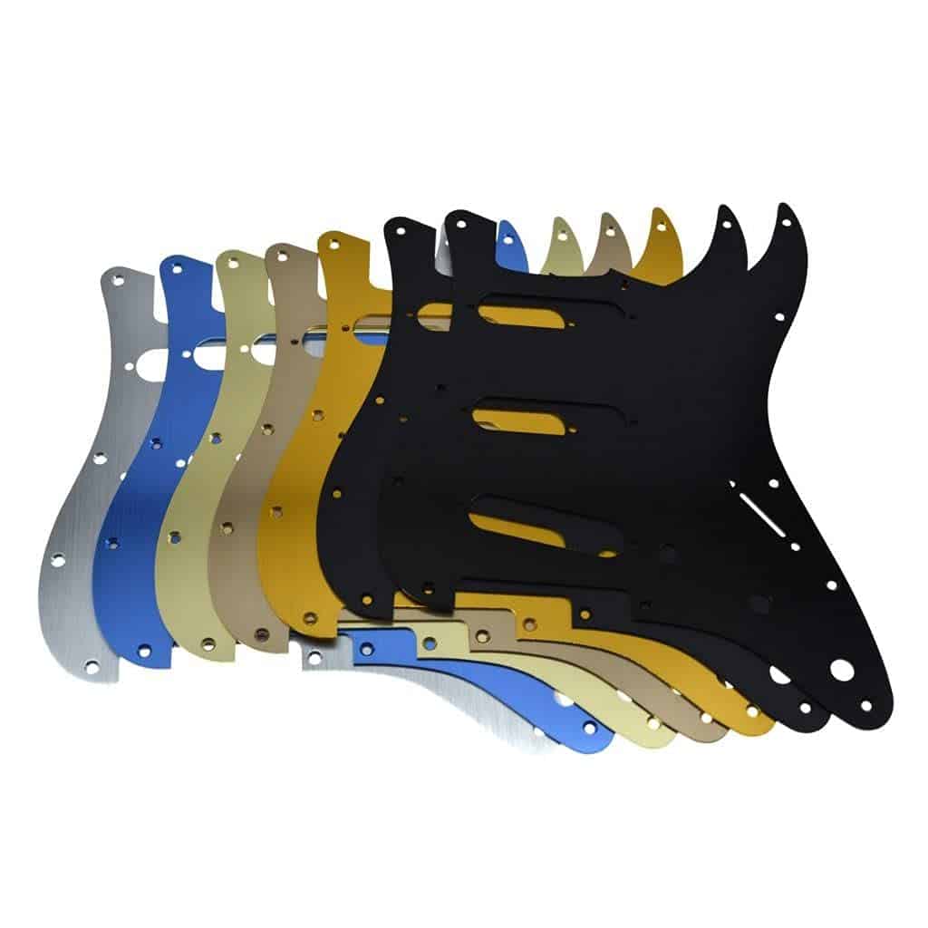 Dopro 11-Hole Aluminum Anodized Modern Style Strat SSS - Imagen 6