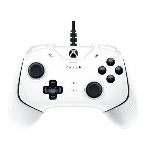 Control Xbox Razer Wolverine V2 Cableado Gaming -Blanco