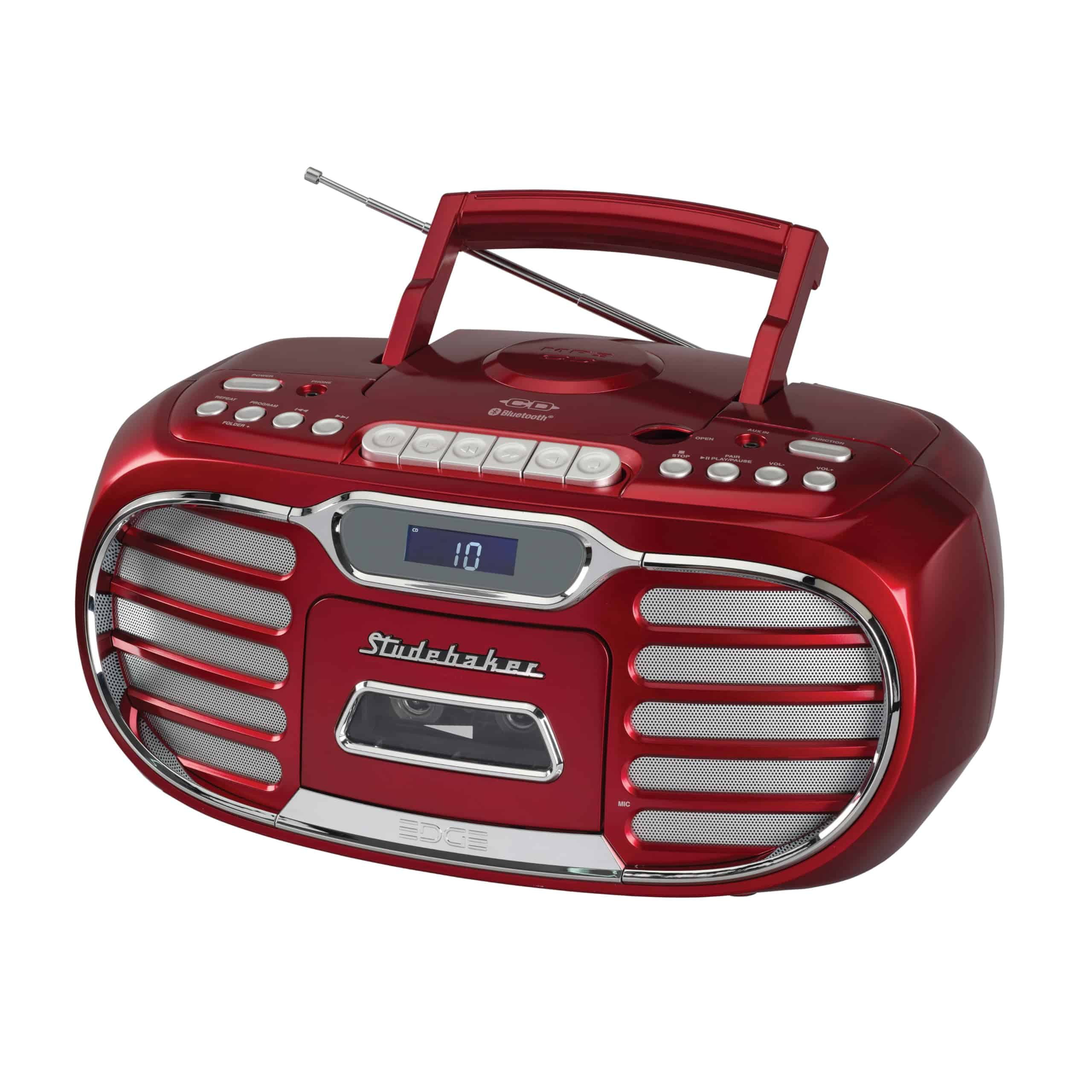 Estéreo Portátil Bluetooth Studebaker Retro Edge Big Sound