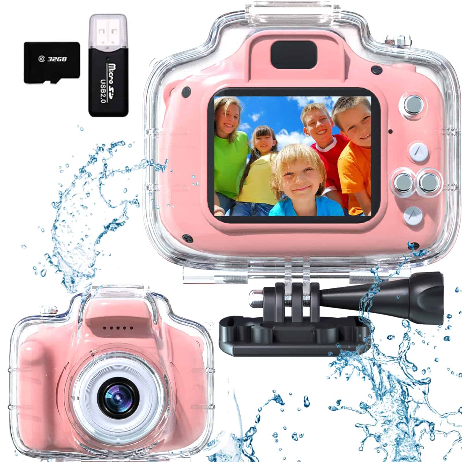 Cámara para niños submarina a prueba de agua Cámara digital