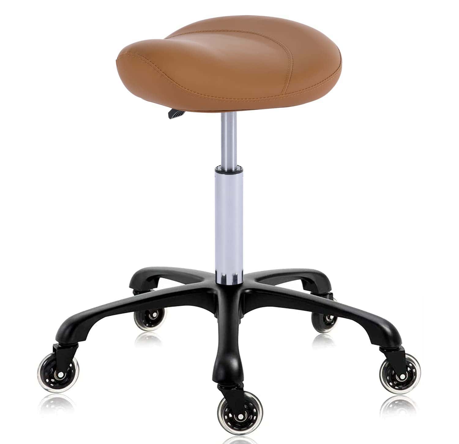 Taburete Silla Sillón Hidráulico con Ruedas Ajustable en