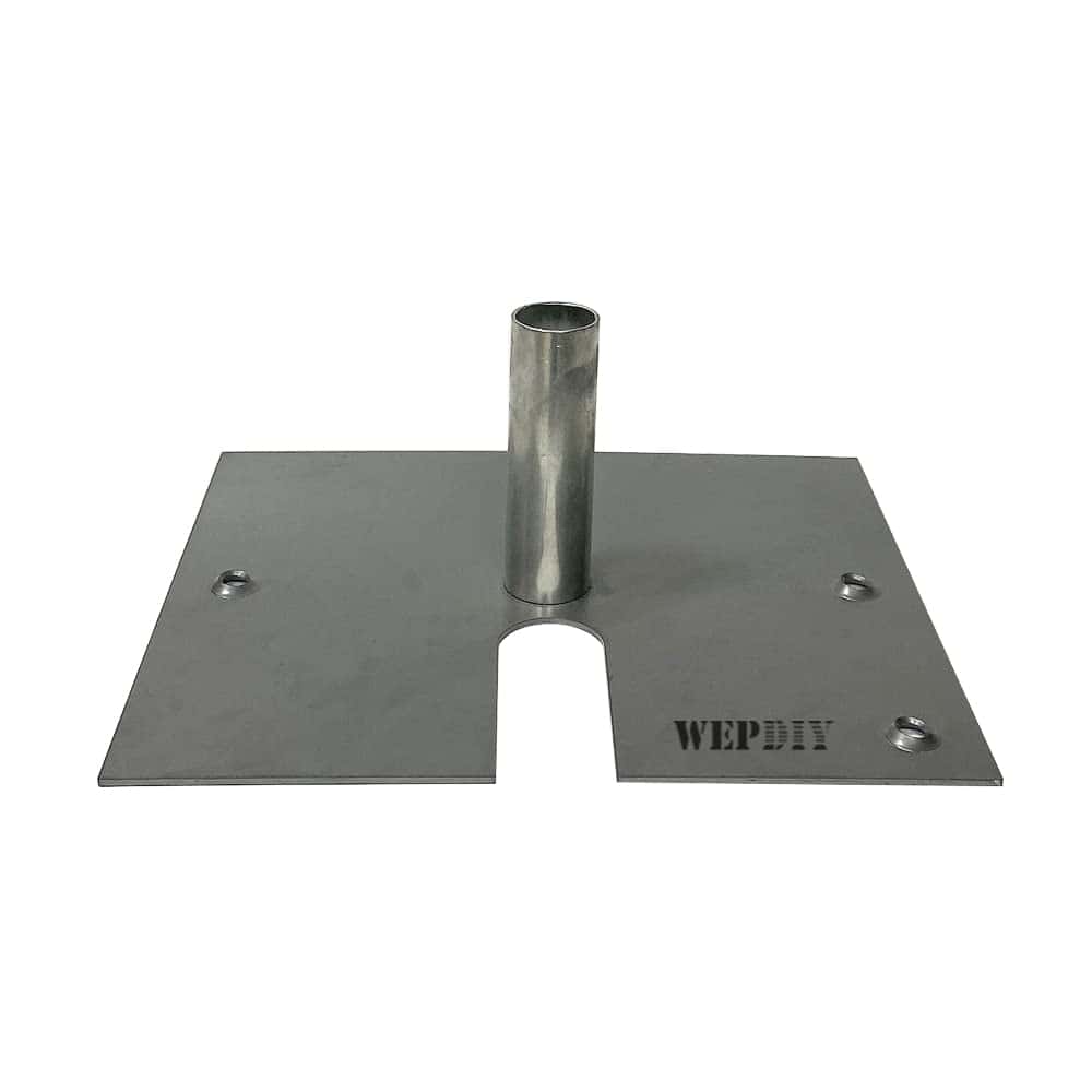 Soporte portátil de tubería y cortina pesada -Blanco - Image 3