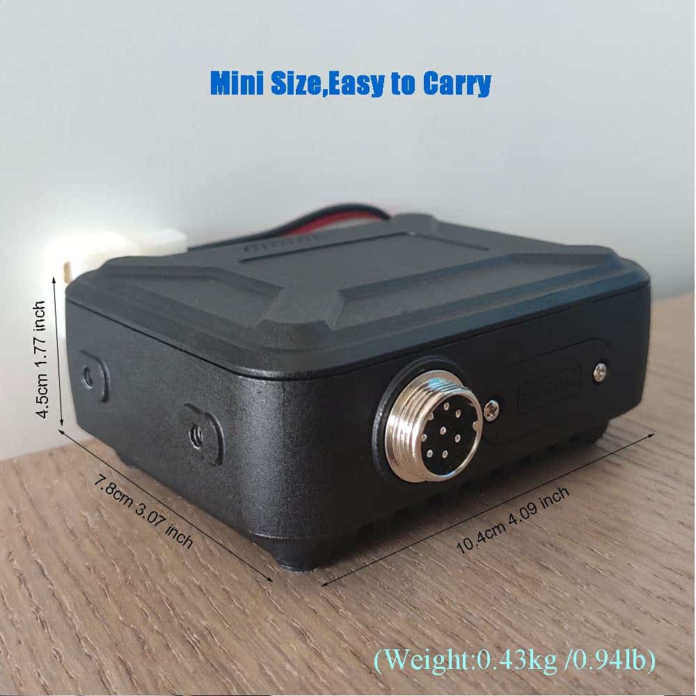 ANYSECU Mini Walkie Talkie WP-9900 Dual Band con - Image 5