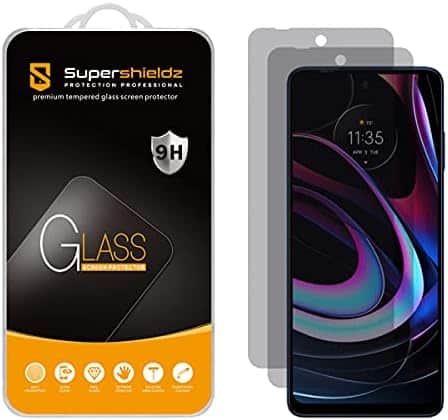 Pack protector Motorola Edge Supershieldz x2 -Negro