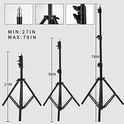 SoftBox BEIYANG 20x28" 85W 6.7" LED Remoto 6000k -Negro - Image 5
