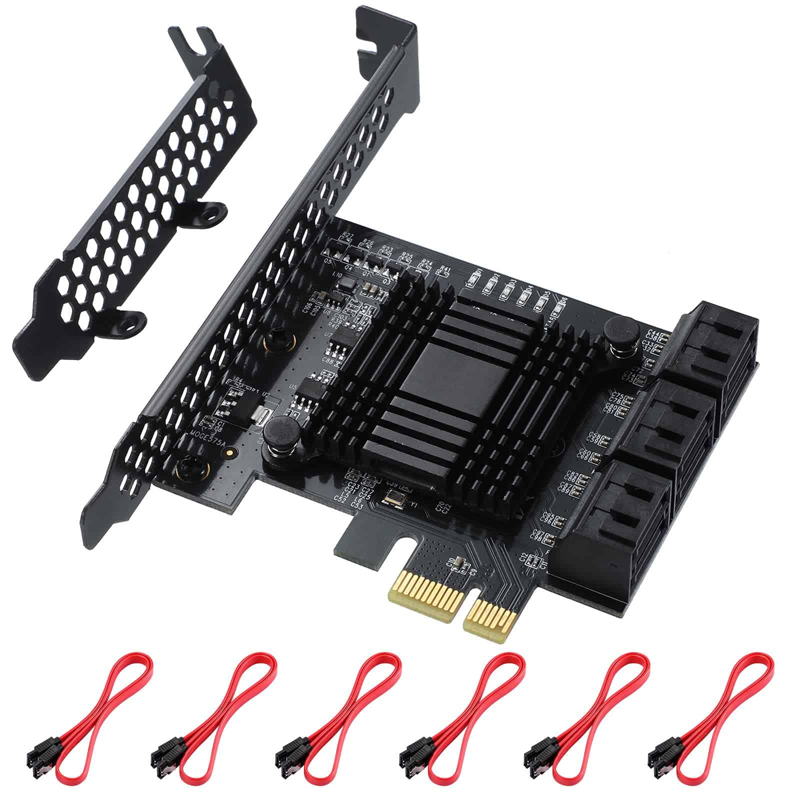 Tarjeta MZHOU PCIe SATA 6 Puertos, SATA 3.0 de 6 Gbps ?