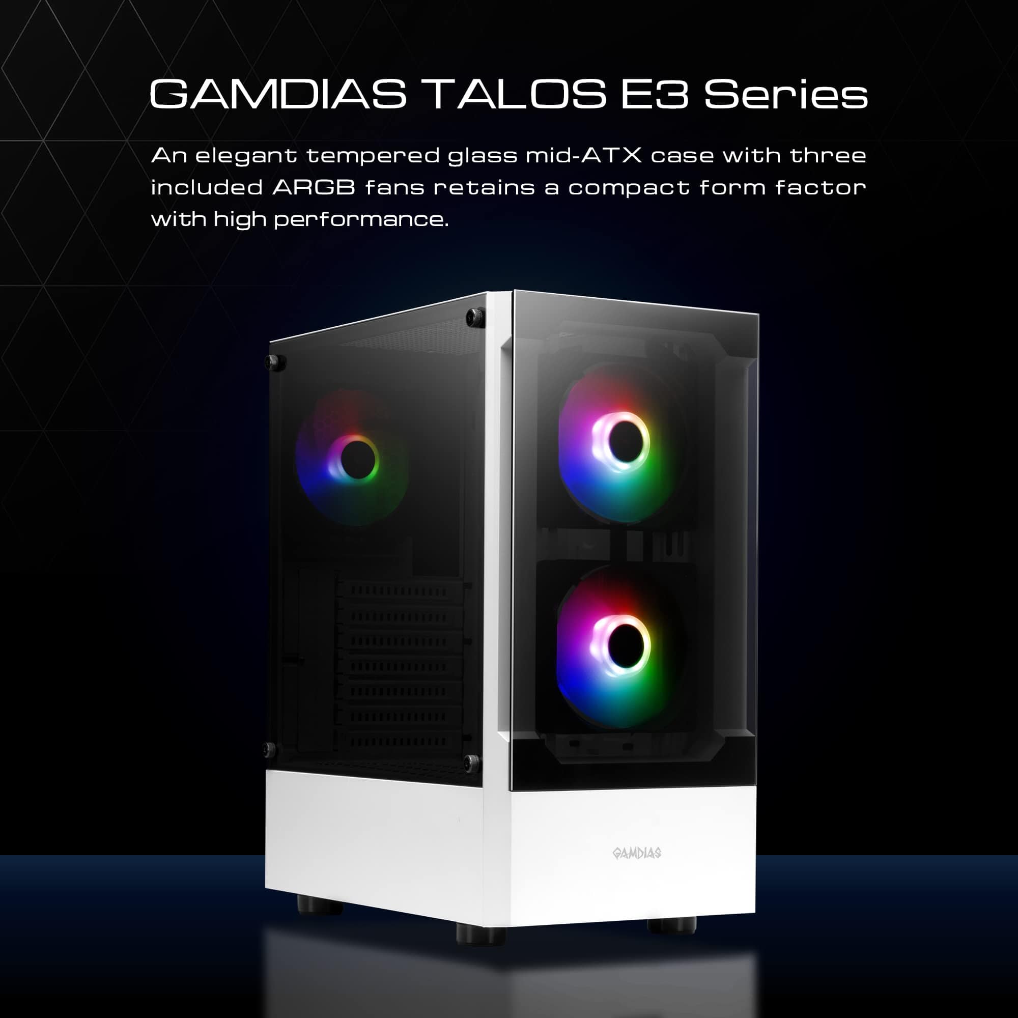 GAMDIAS Torre de Computadora para Juegos ATX Mid Tower - Image 7
