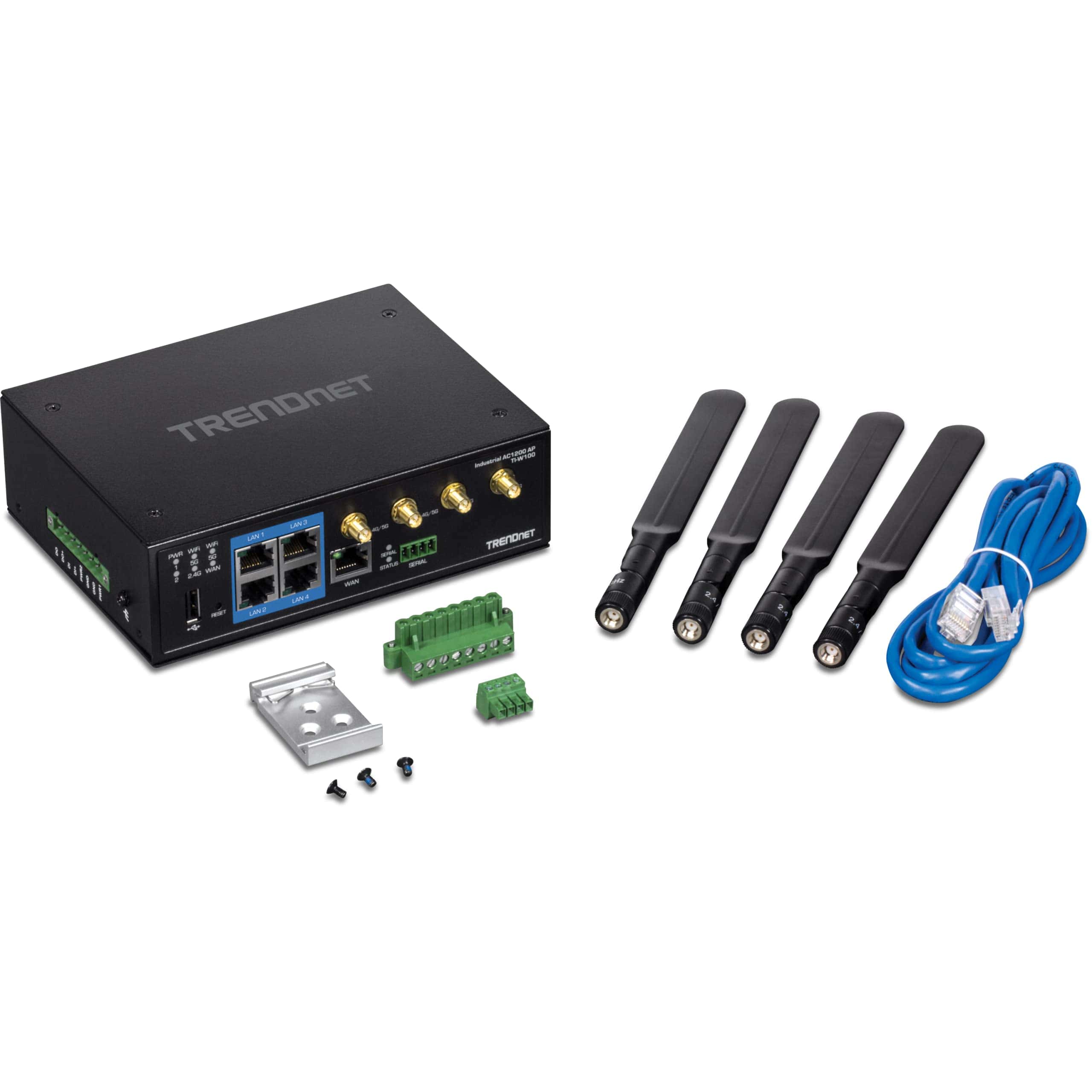 Enrutador Gigabit de Banda Dual AC1200 TRENDnet TI-W100