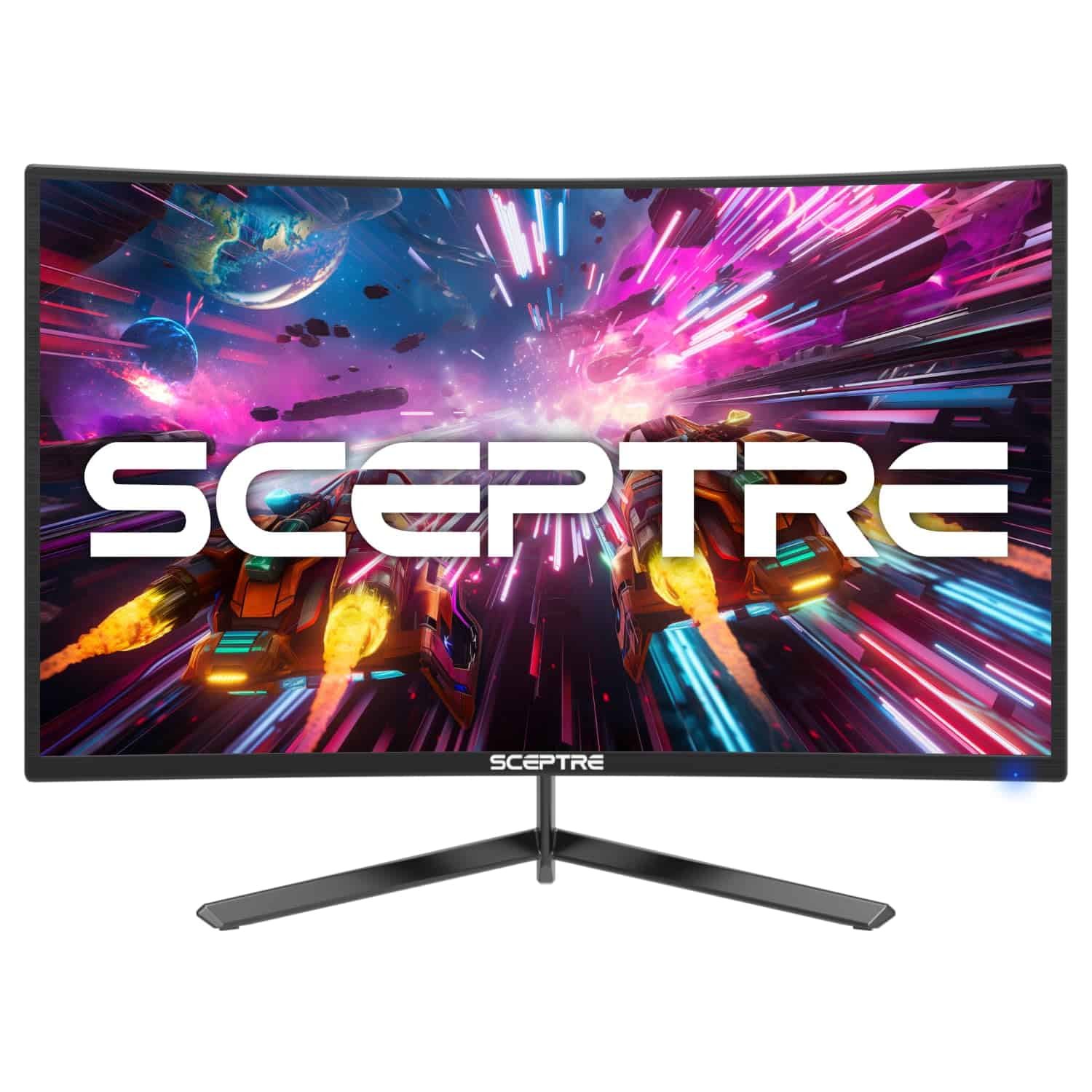 Monitor Curvo 24'' Sceptre Color Negro 1080p Hasta 165hz