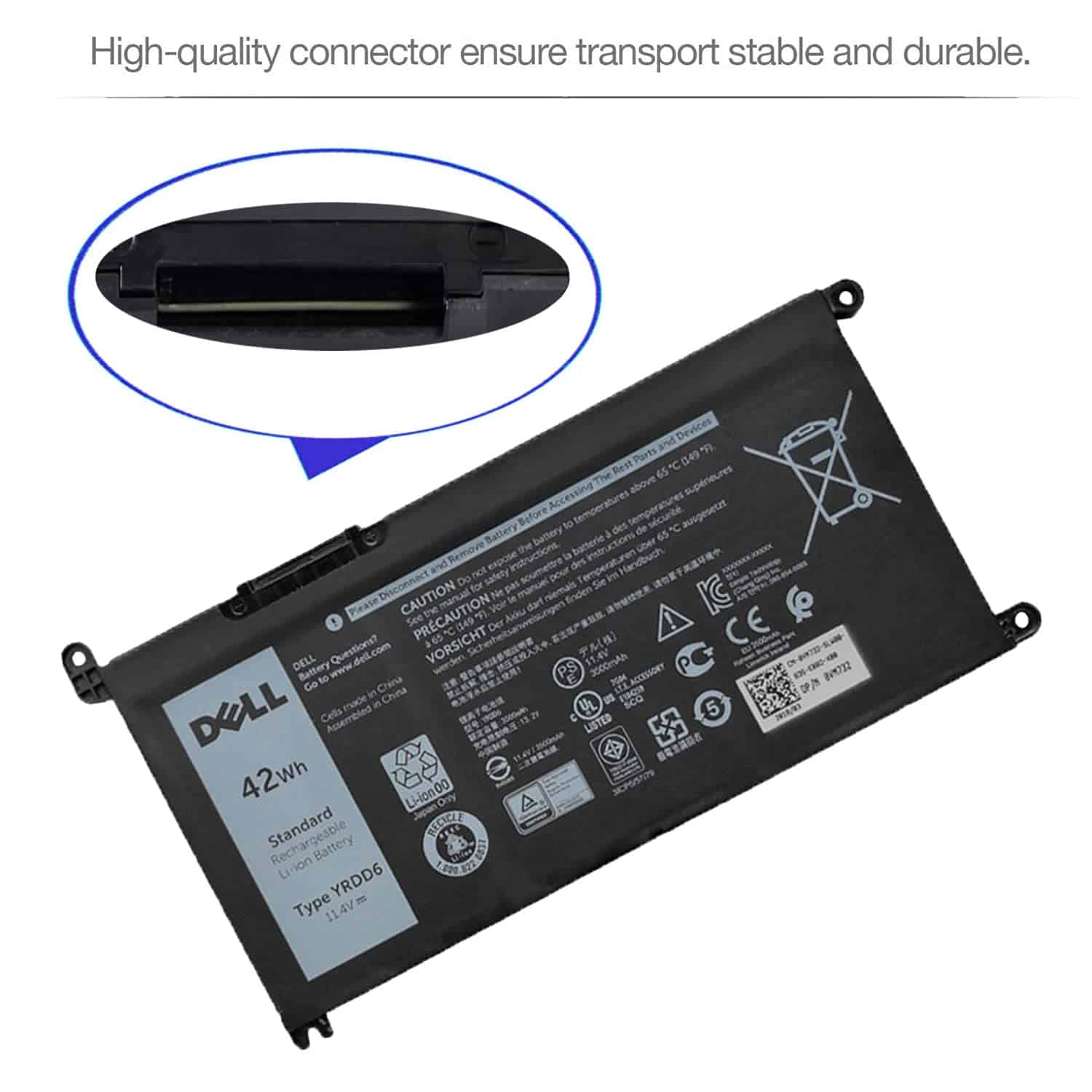Batería para laptop DELL YRDD6 1VX1H para Dell Inspiron - Image 5
