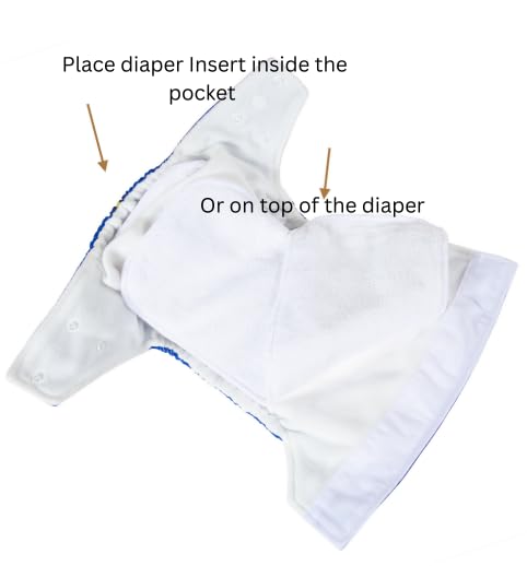 KaWaii Pañal de tela de talla única con inserción, - Image 4
