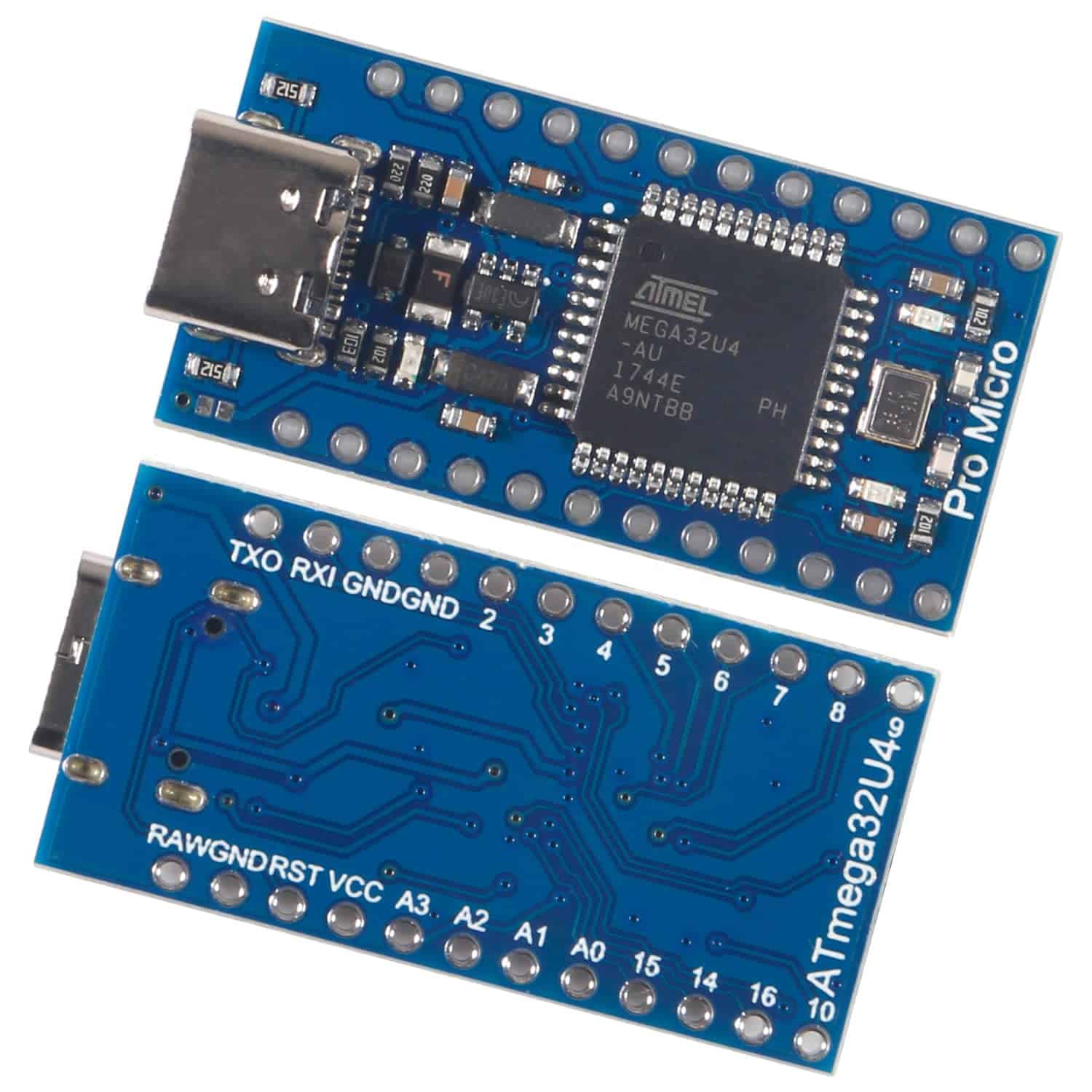 6pcs Pro Micro Para Atmega32u4 5v 16mhz Con Bootloader Ide - Imagen 3