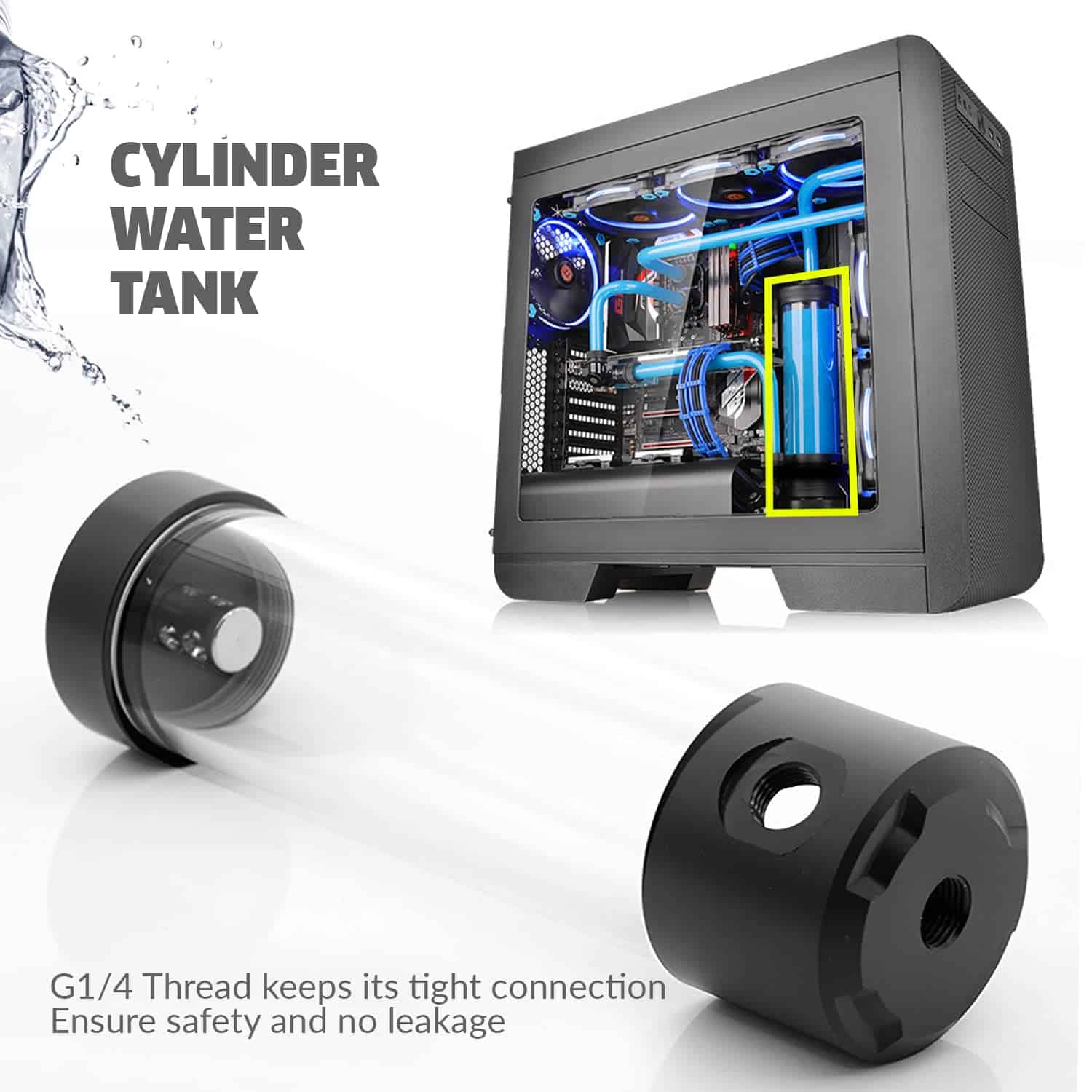 Reservorio de Agua para Enfriamiento de Computadoras - Imagen 4
