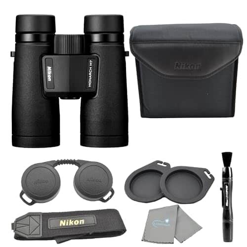 Binoculares Nikon Monarch M7 10x42 (16766) Negros Bundle